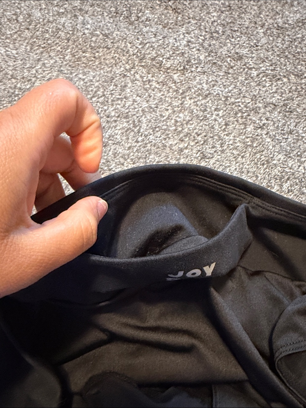 JoyLab Black Layered Workout Shorts - Picture 4 of 4